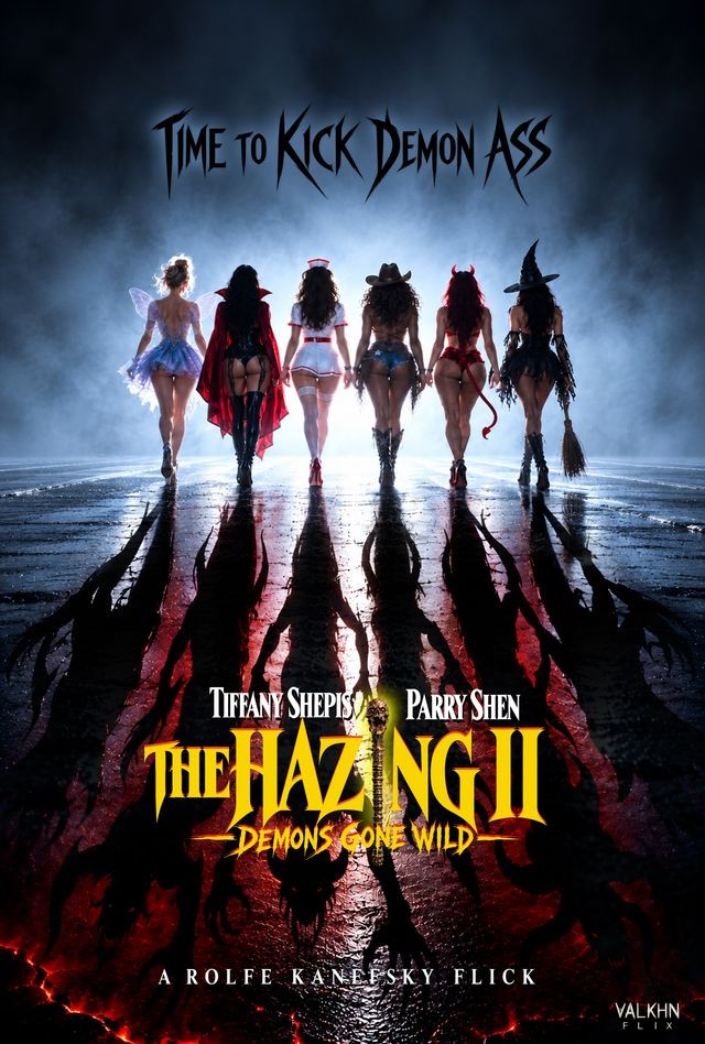 The Hazing II poster: Time to Kick Demon Ass