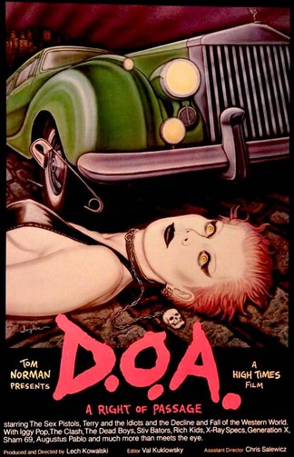 D.O.A.: A Right of Passage poster